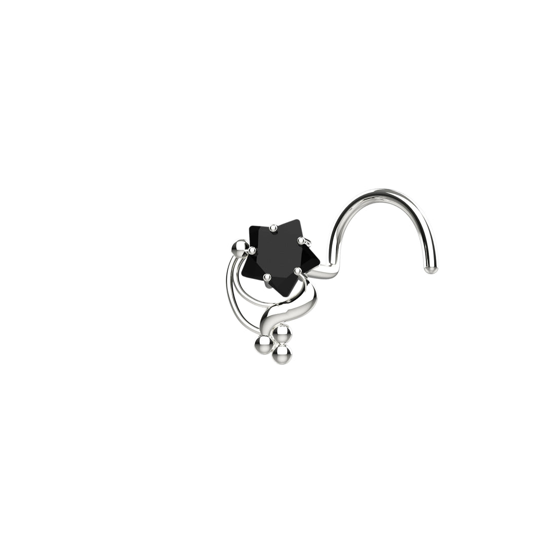 sterling silver nose ring