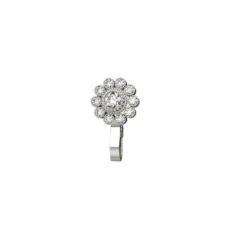 clip on nose ring no piercing - stylish nose cuff jewelry