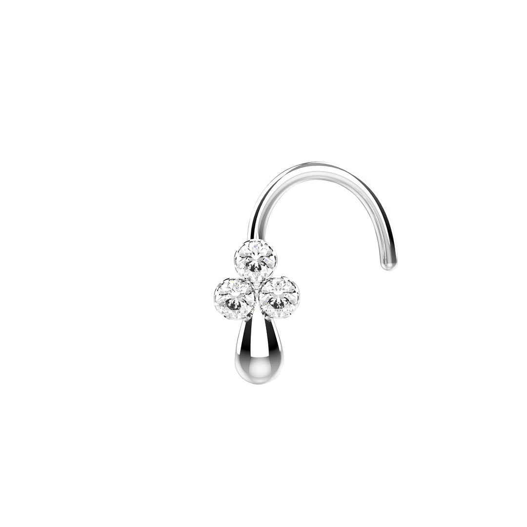 sterling silver nose ring