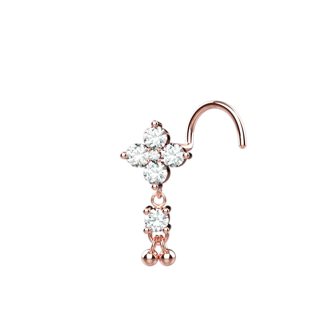 diamond nose stud jewelry