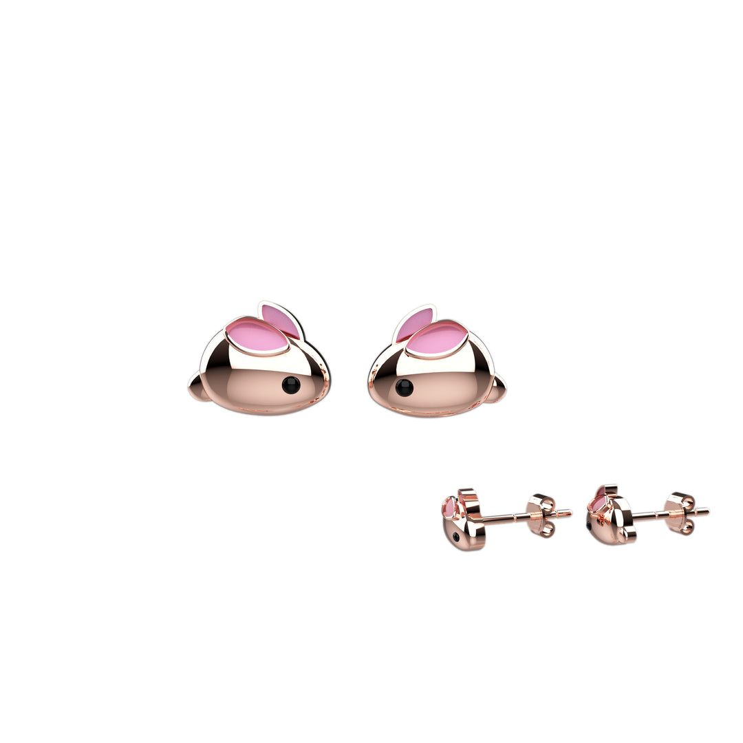 Rabbit Earrings Studs