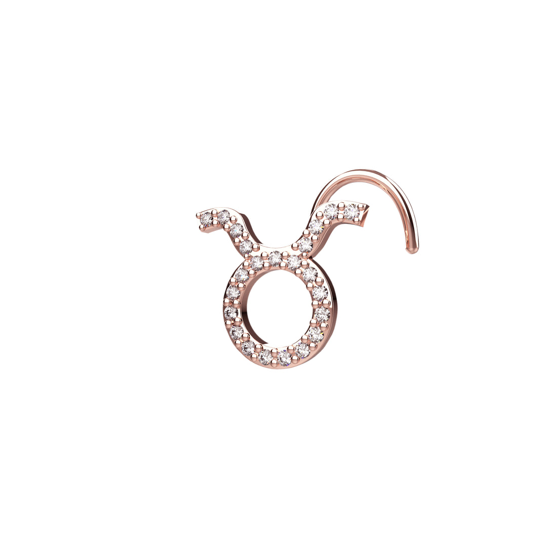 rose gold nose ring