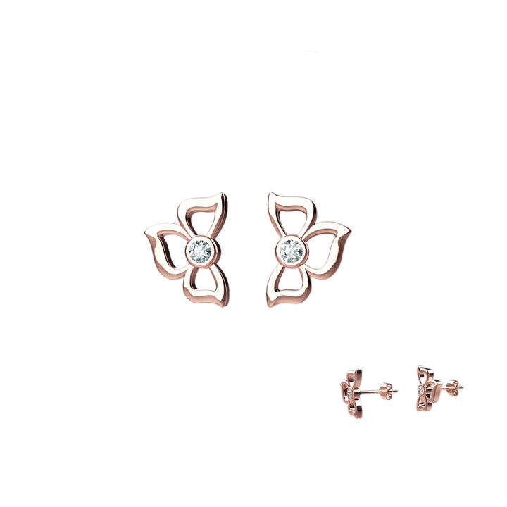 Lightweight flower earrings – fun and feminine