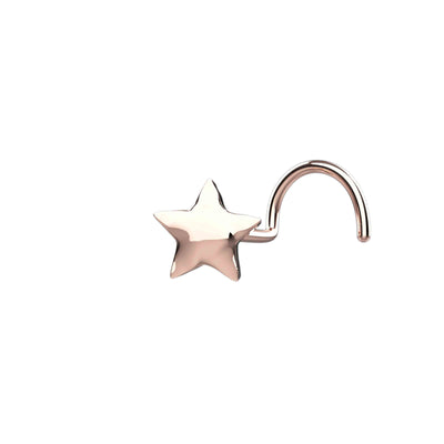 Star Shaped Smallest Nose Stud