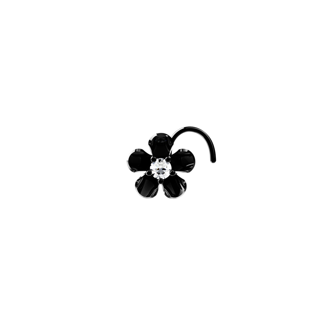 Stephanotis Flower Styled Nose Stud