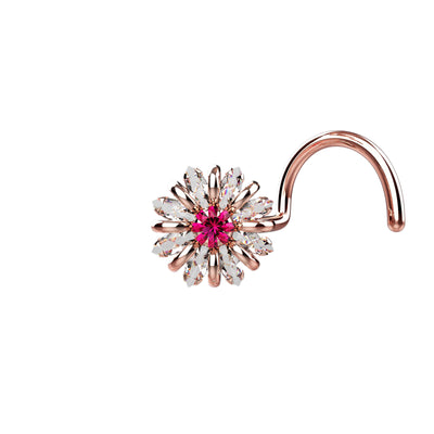 Rose gold nose jewelry trends