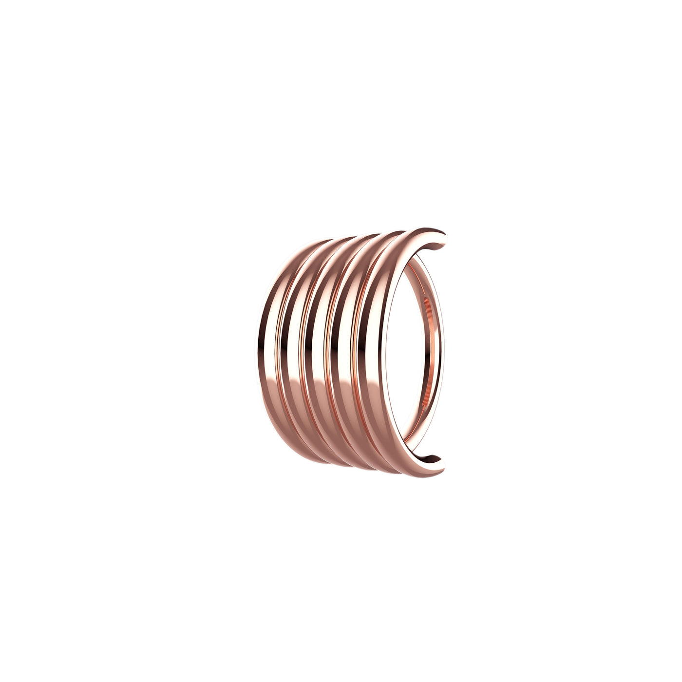 rose gold nose hoop jewelry