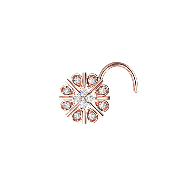 tiny diamonds Traditional nose studs