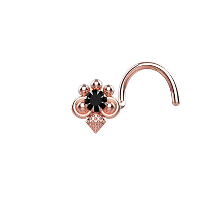 Dainty nose jewelry rose gold 
