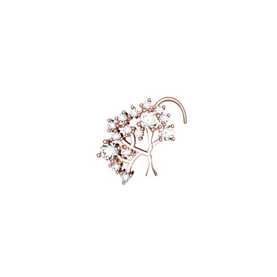 Tree Of Life Yellow Gold Nose Stud