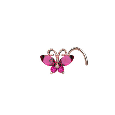 Butterfly Nose Stud