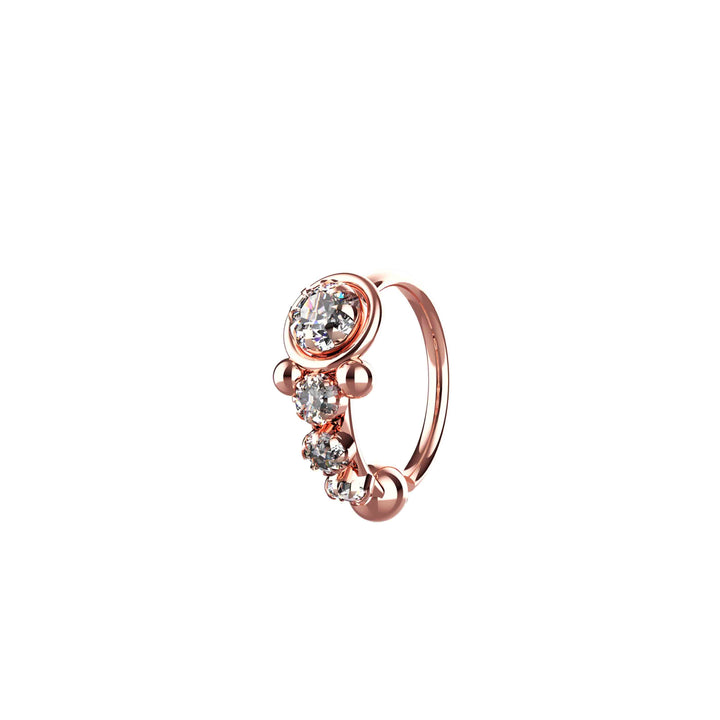  boho nose hoop – perfect for a unique look