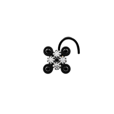 CZ Cubic Style Indian Nose Stud