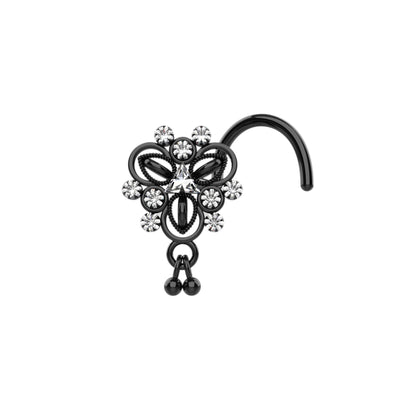 Indian Ethnic Dangle Nose Ring
