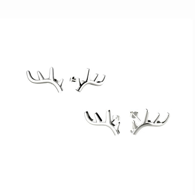 Mini Deer Horn Stud Ear jewelry