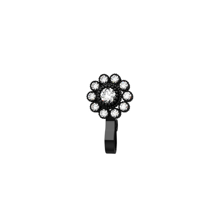trendy nose cuff design - minimal clip on nose jewelry