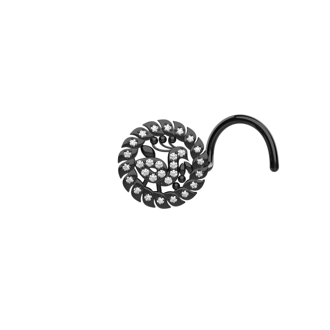 flower nose ring stud