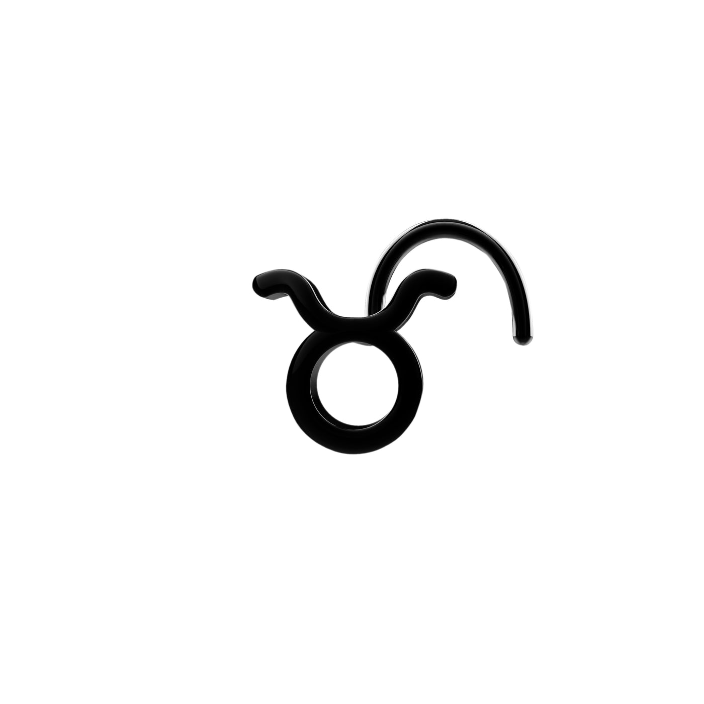 Taurus Zodiac Sign Inspired Nose Stud