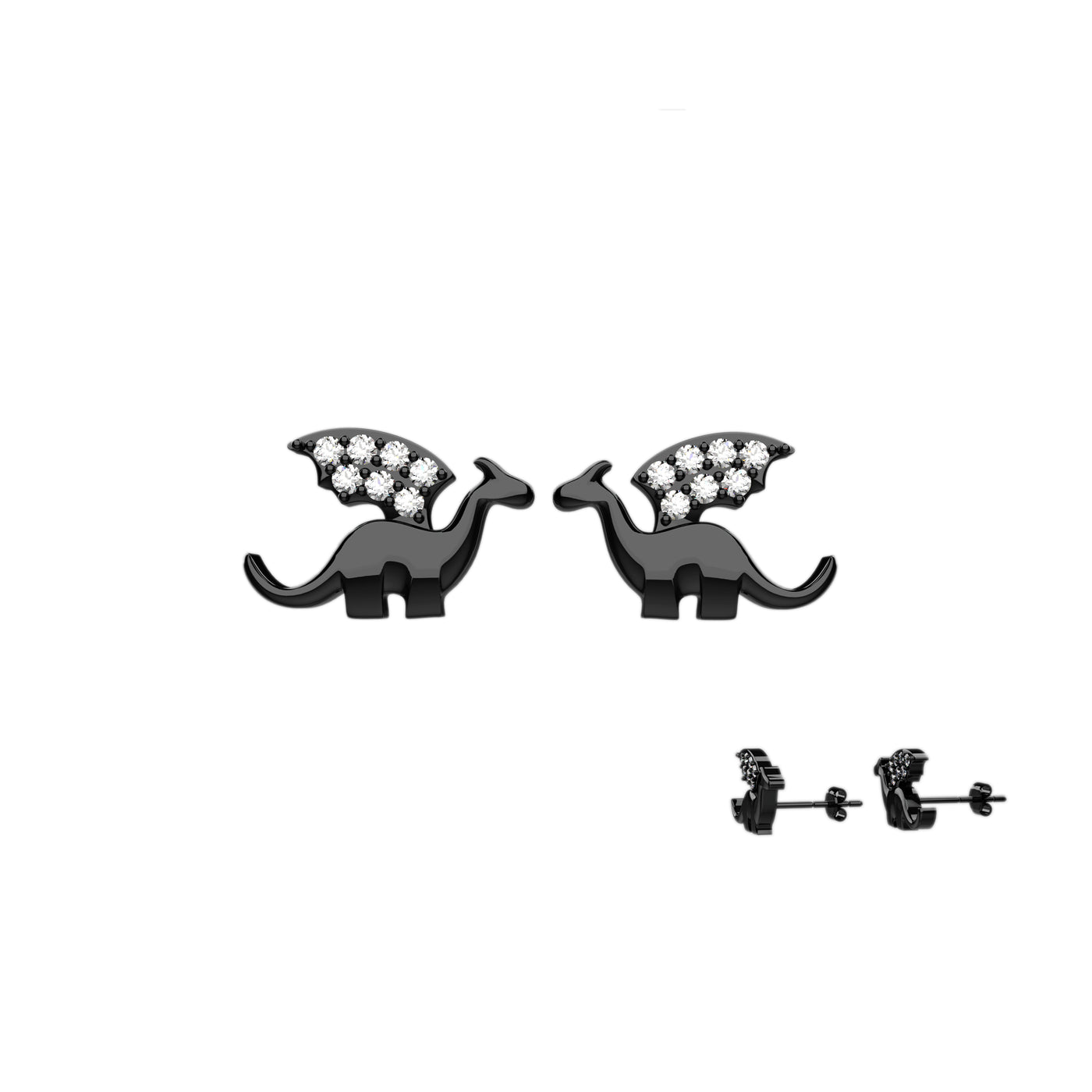 Dinosaur Earrings Studs