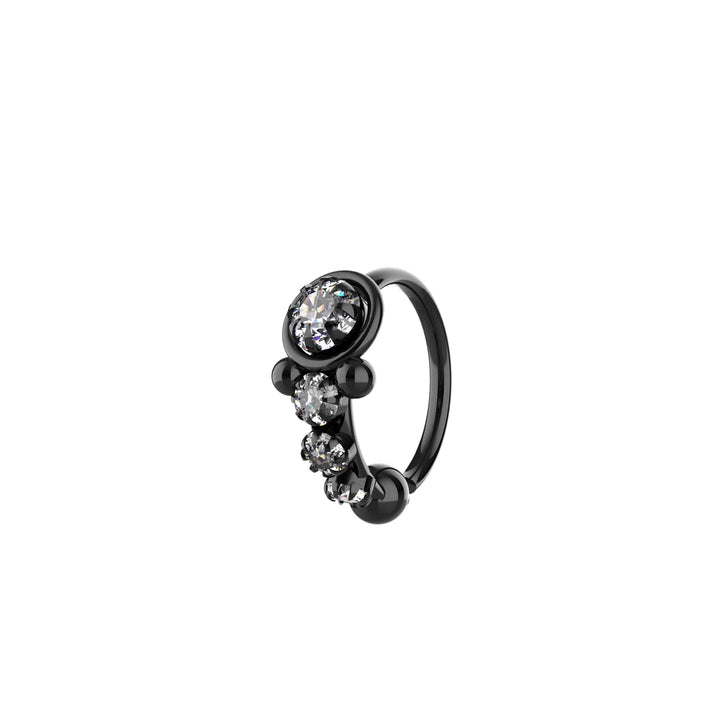 nose ring hoop – boho nose hoop gold