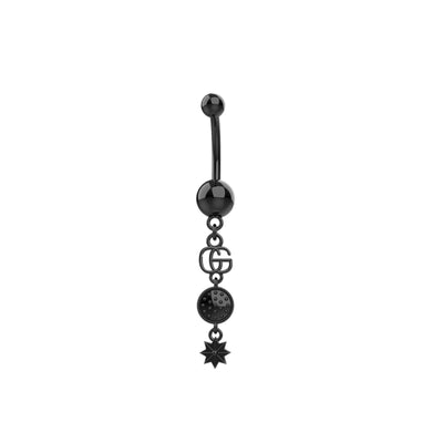 Gucci Styled Dangling Belly Bar