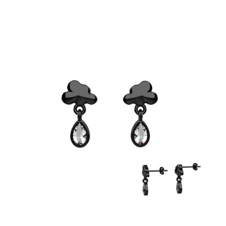 Piercing jewelry set – cloud studs and drops