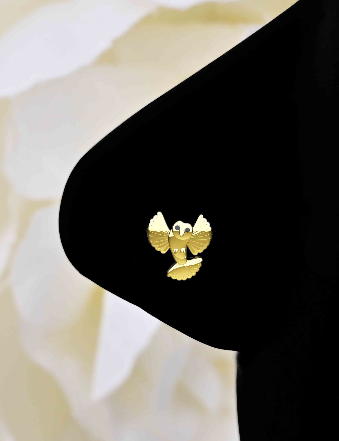 gold nose ring stud