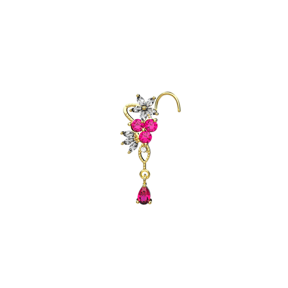 Unique nose piercing jewelry