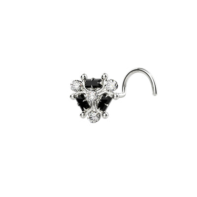 nose stud gold for women