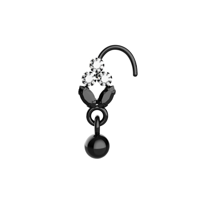 corkscrew nose ring