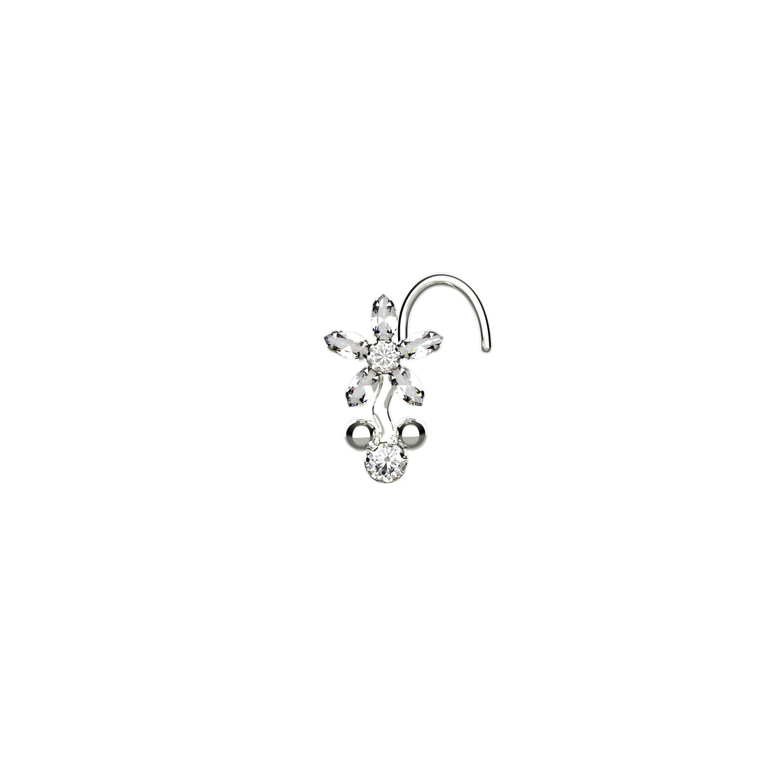 trendy diamond nose ring jewelry