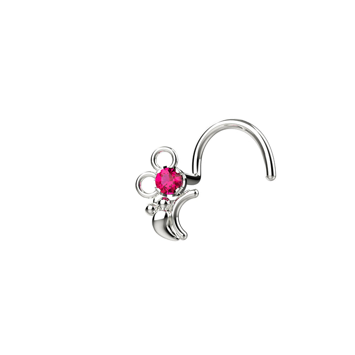 diamond nose stud