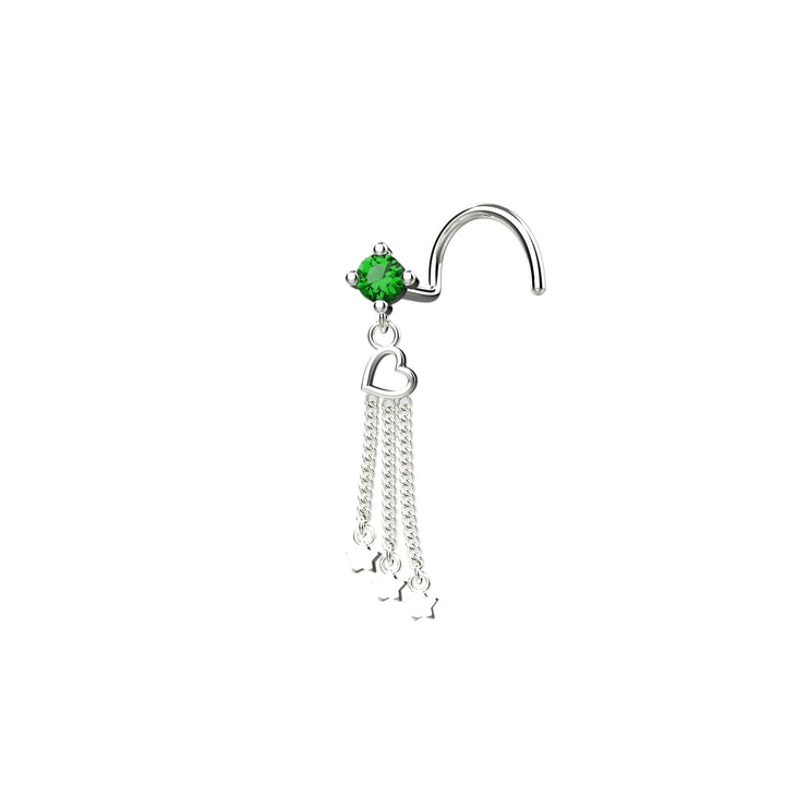 Dangling Nose Stud