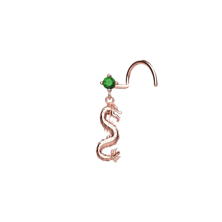 20 gauge dragon nose ring jewelry