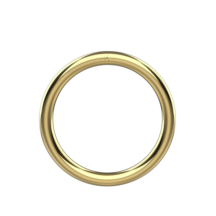 Gold clicker nose ring – 20G hoop for nose piercing