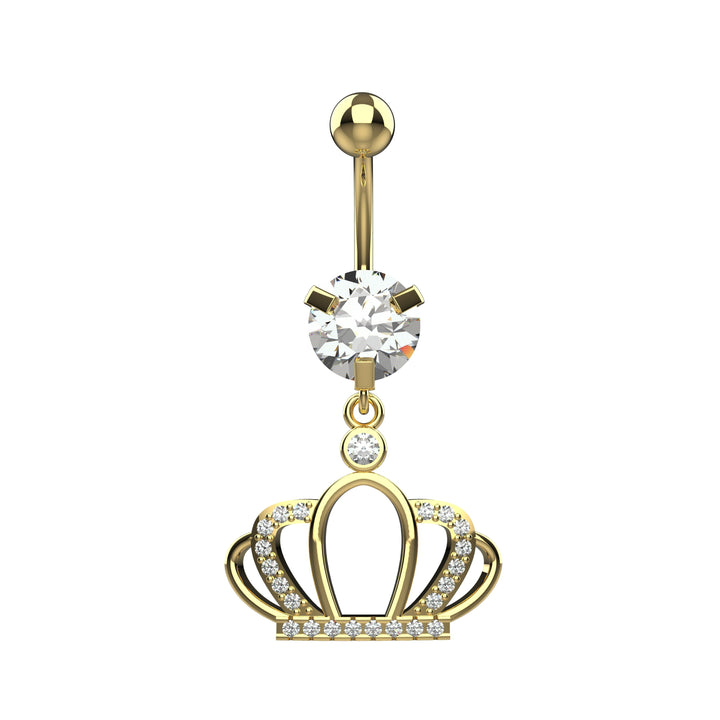 Curved Barbell Belly Rings – Body Piercing Jewelry for Women