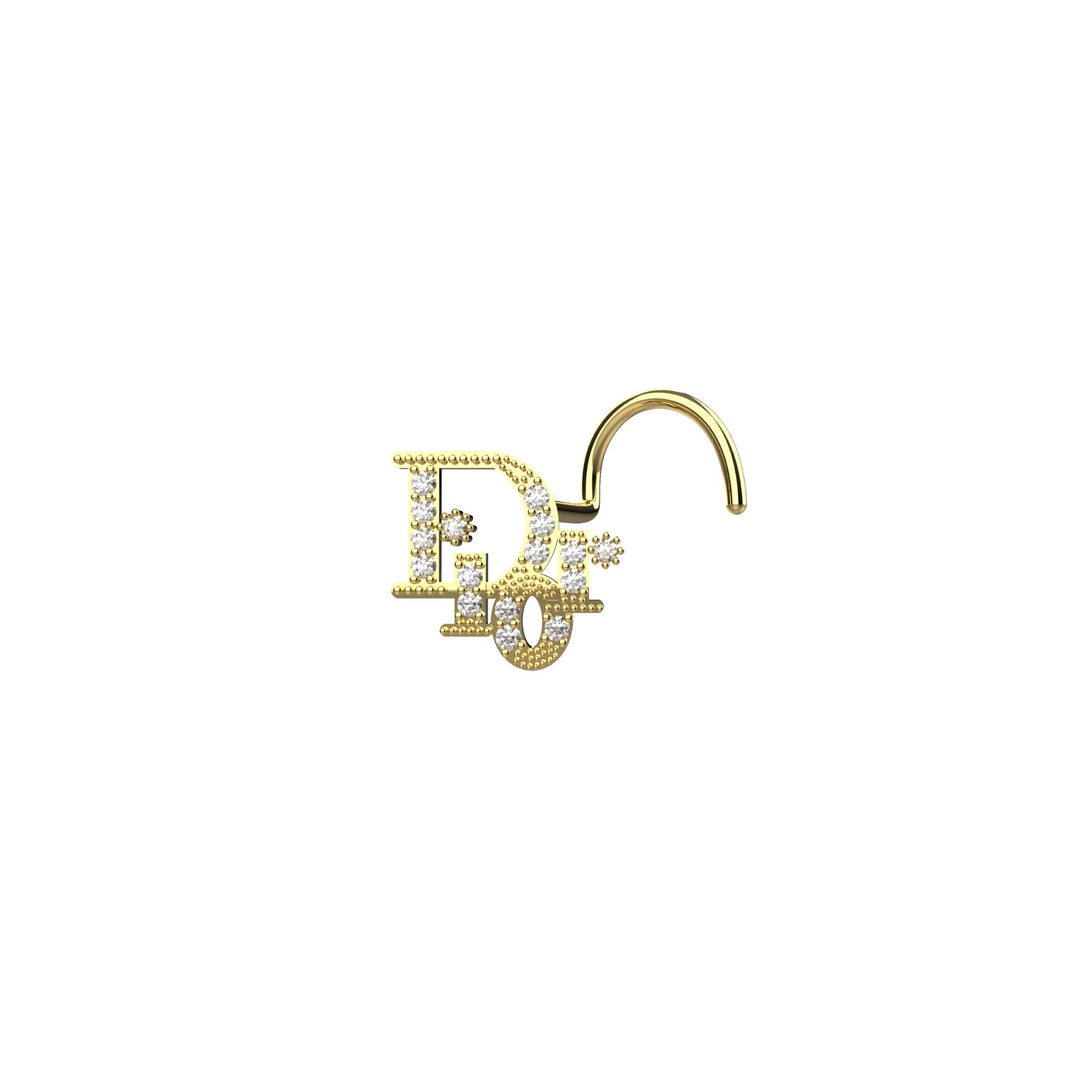 Dior Nose Ring – luxury nose piercing accessory