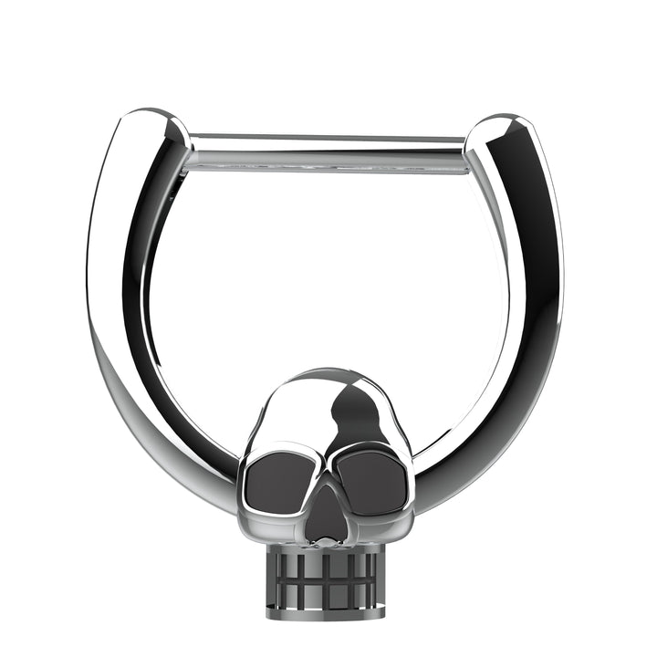 Skull Septum Clicker Nose Ring – Gothic Nose Piercing Jewelry for Women