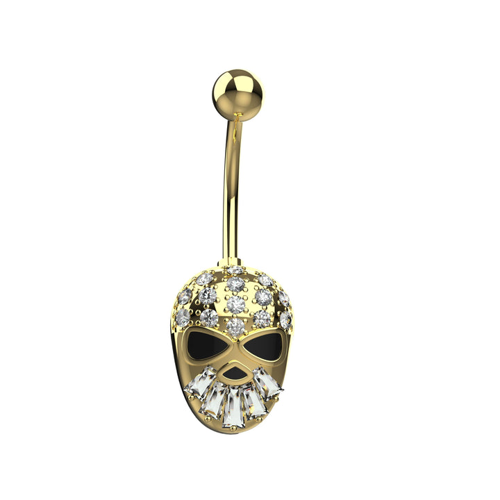 Gold Belly Button Ring – Floating Navel Jewelry Piercing