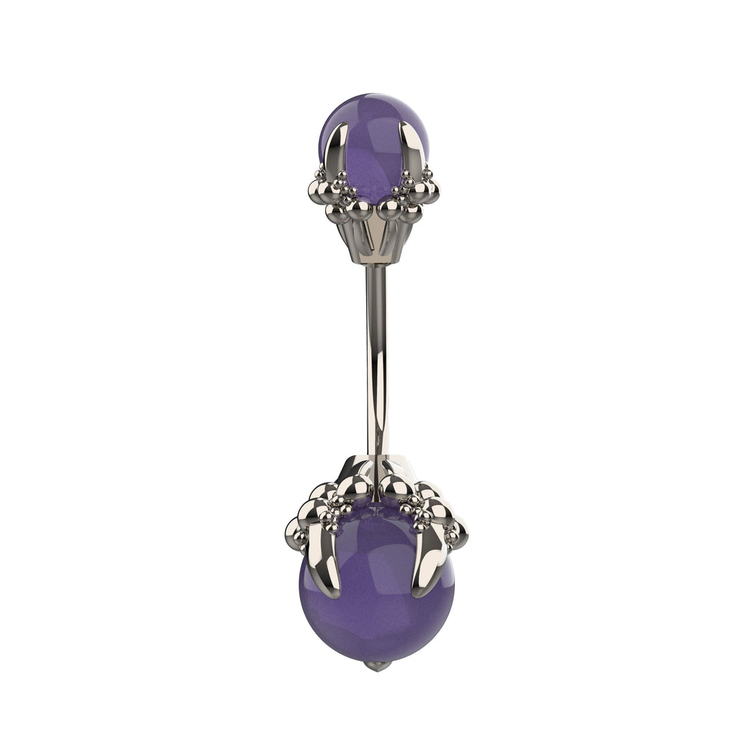 Delicate belly jewelry – perfect for navel piercing