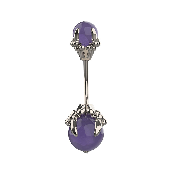Delicate belly jewelry – perfect for navel piercing