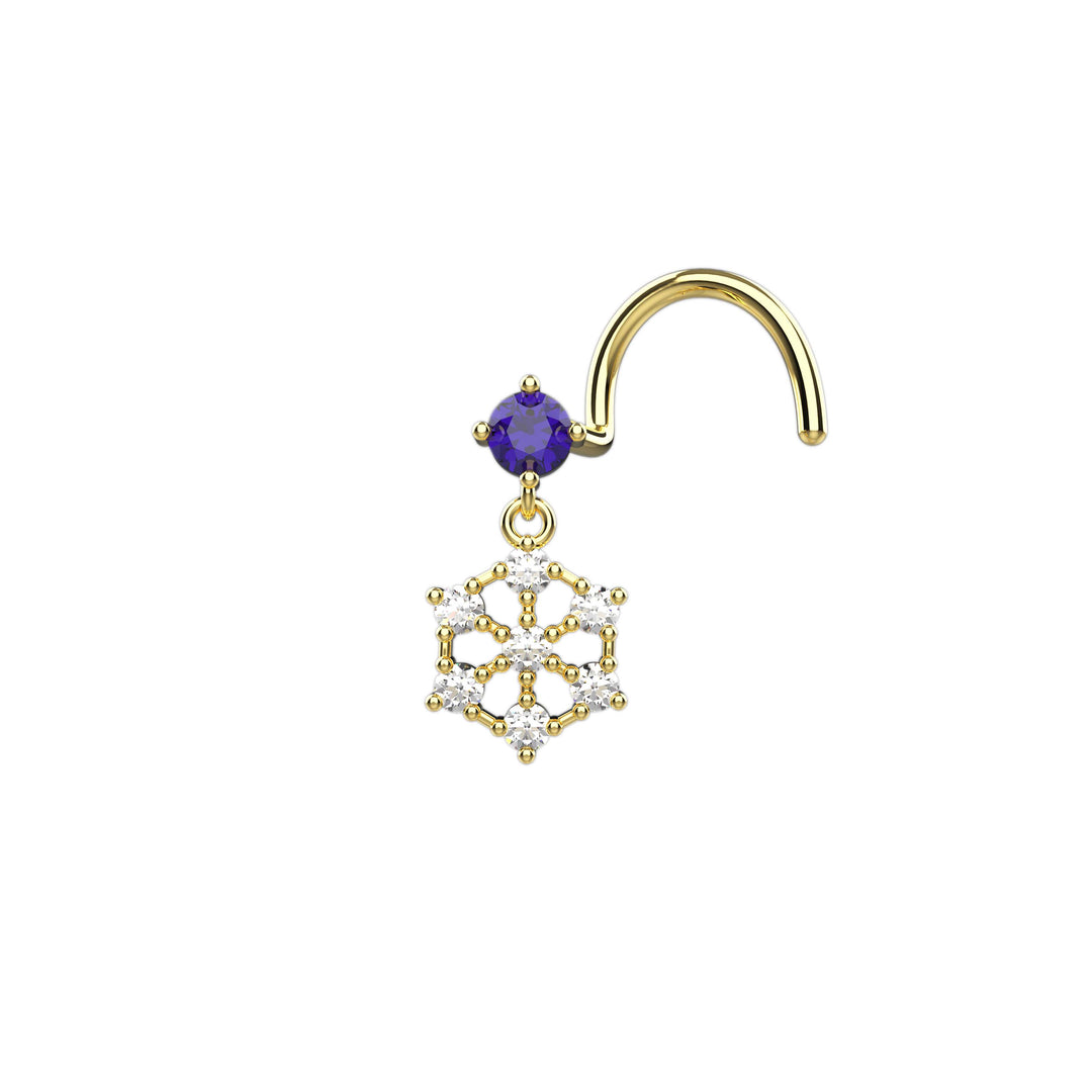 Popular dangle nose ring 