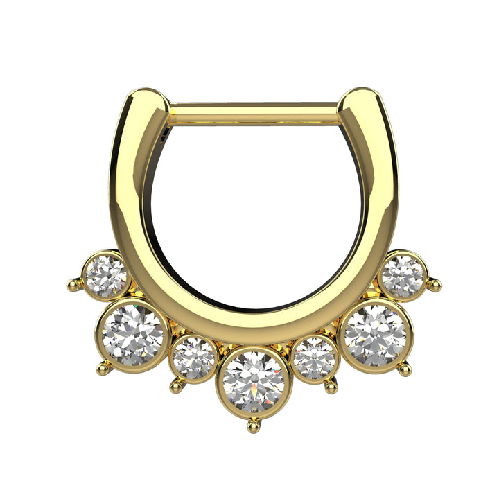 Tribal Septum Nose Ring – Boho Septum Piercing Jewelry for Women