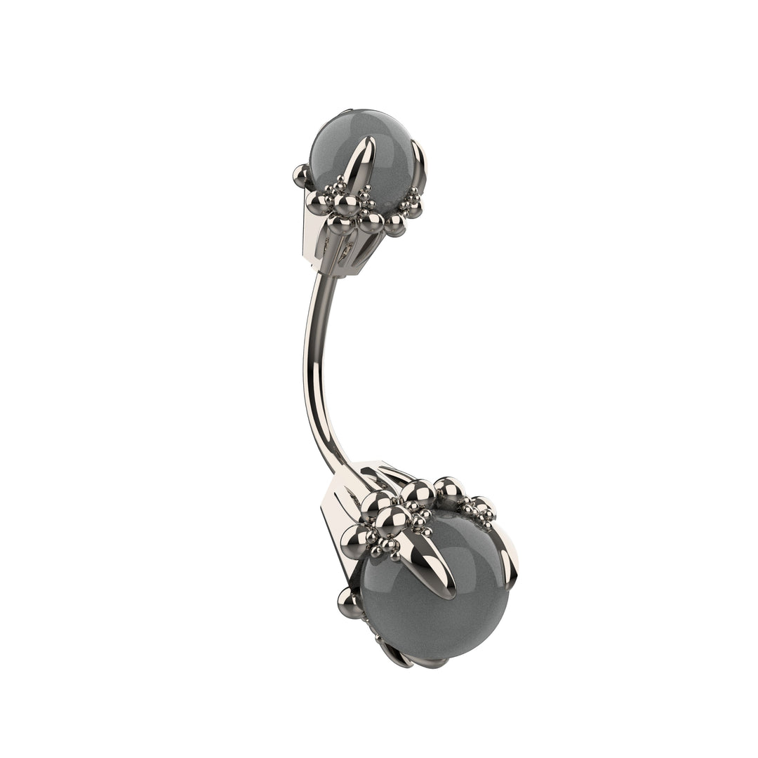 Dainty belly button rings – elegant navel piercing jewelry