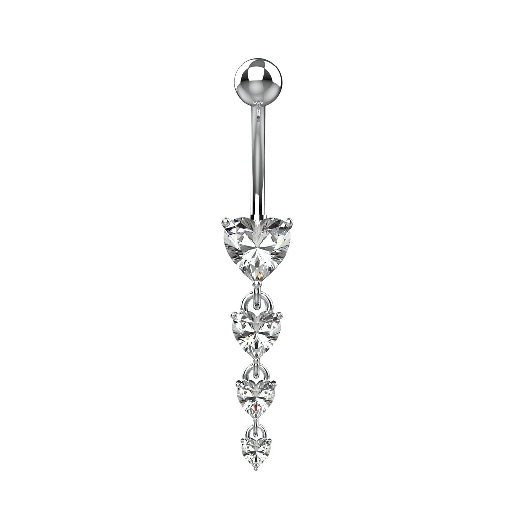 14K gold belly ring – minimal and timeless design, 
Belly ring for women – 14K gold dainty style