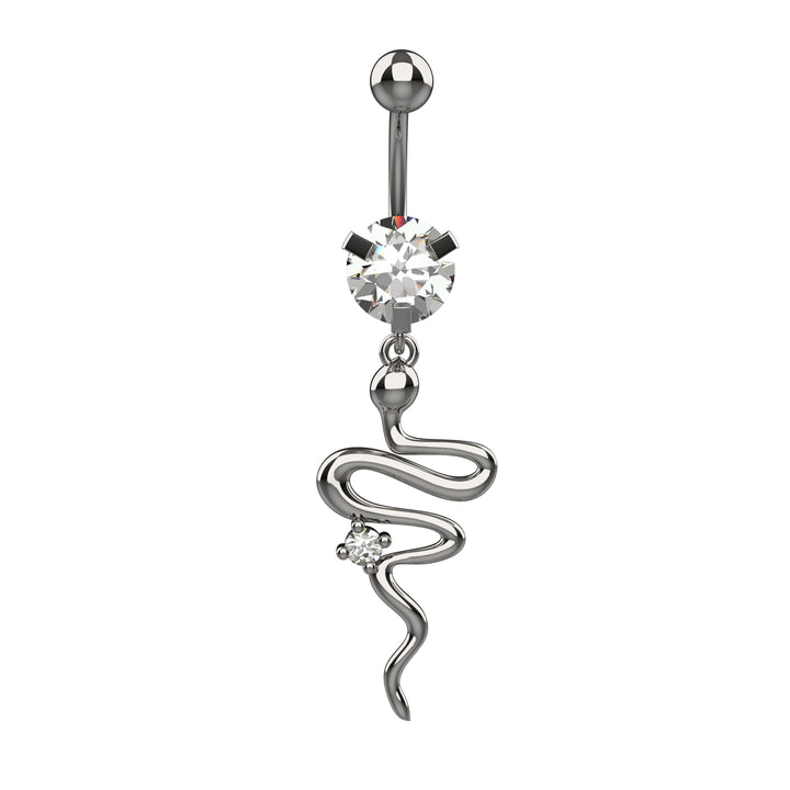 14G Floating Navel Ring for Women – Belly Piercing Jewelry