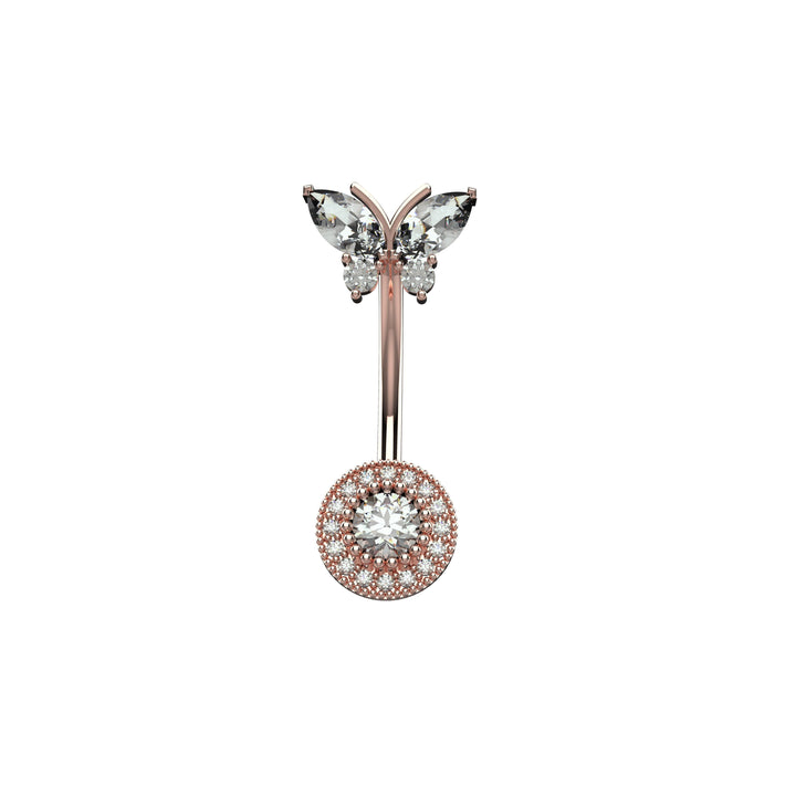 Belly button hoop ring – lightweight and chic