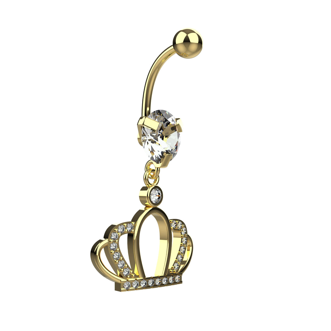 Trendy belly rings for body piercings
