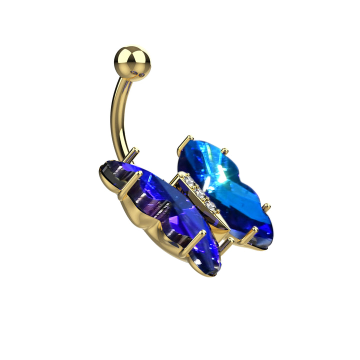 cute belly button piercing ring - dainty belly ring for women