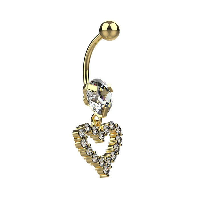  Small Navel Ring – Minimalist Belly Piercing Jewelry
